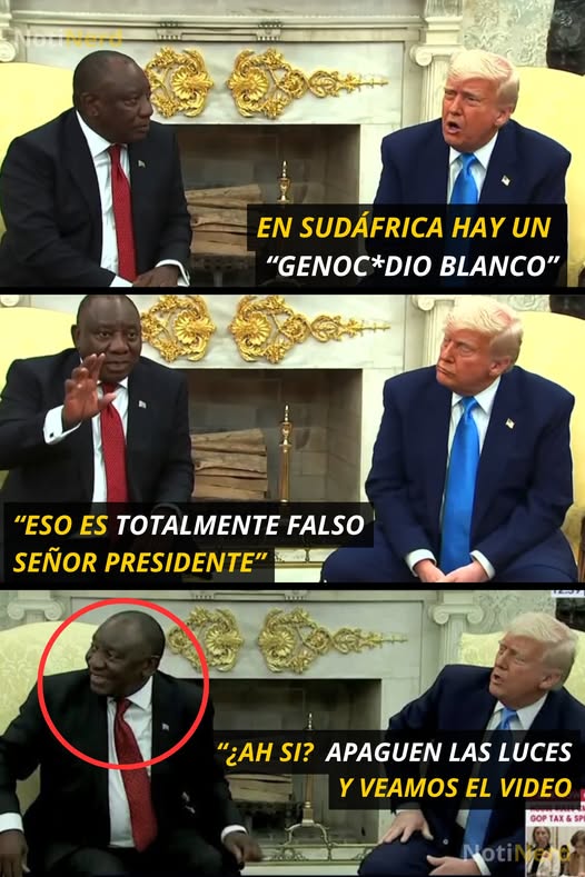 6 Datos de la “Emboscada Maquiavélica” que Trump le tendió al Presidente de Sudáfrica